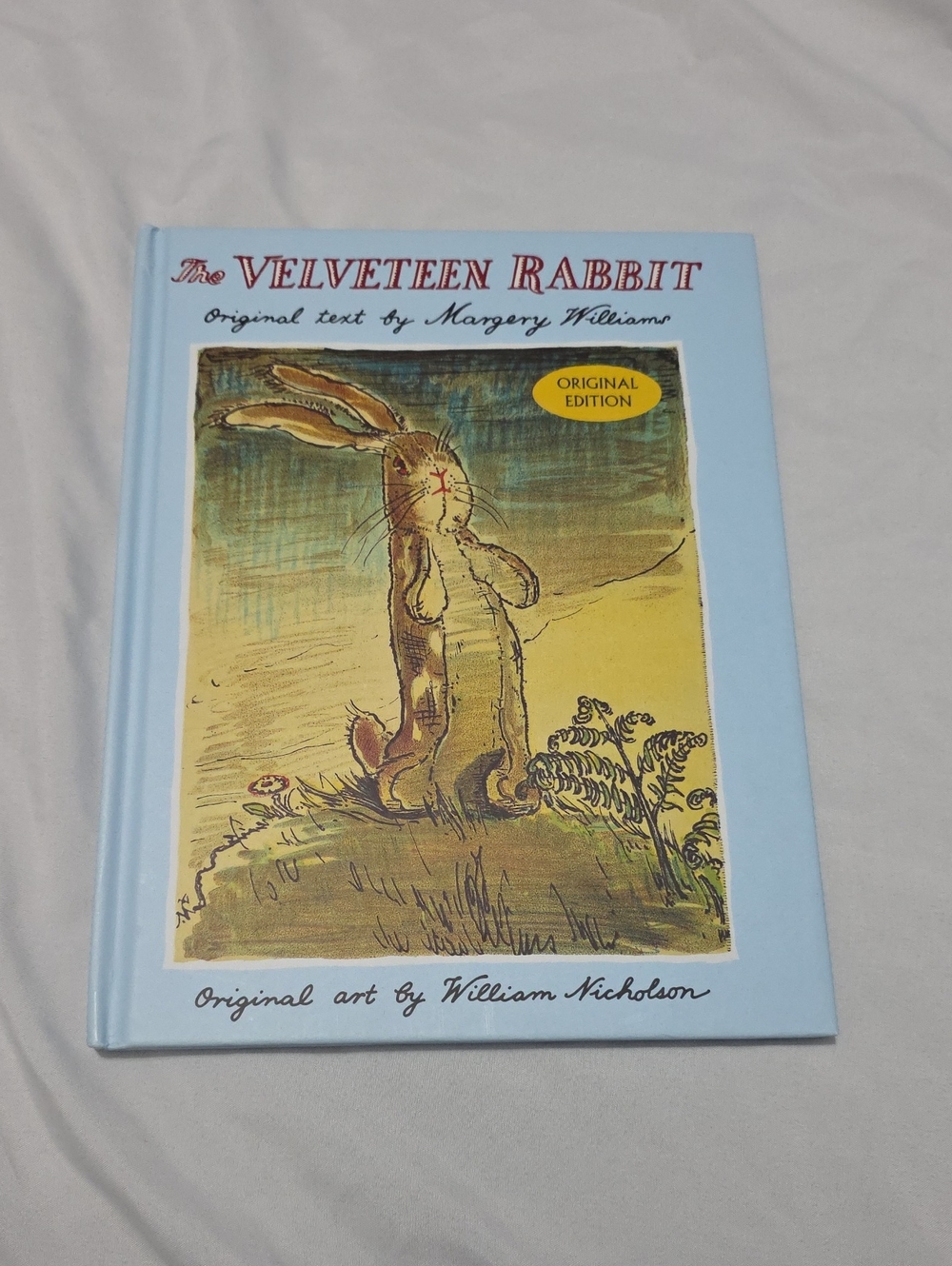 The Velveteen Rabbit Hardcover - Light Blue Cover